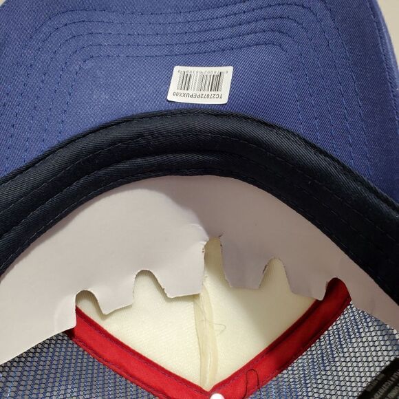 Pepsi Cola Soda Men's Officially Licensed Classic Logo Foam Trucker Hat Cap - Picture 8 of 9